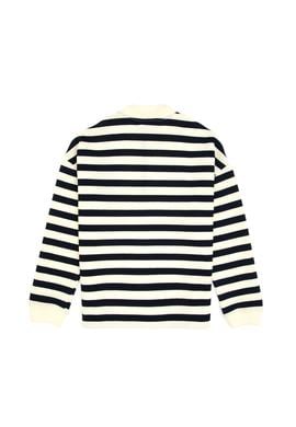 Erkek Çocuk Lacivert Yarm Fermuarlı Süprem Sweatshirt - 50316707016