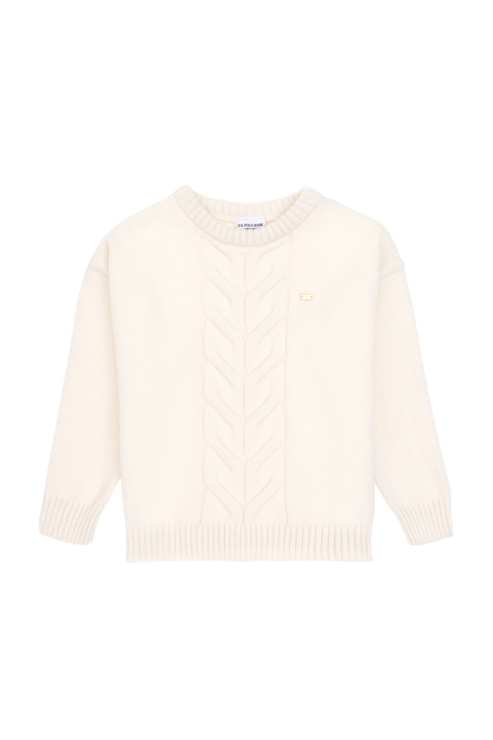 ژاکت کرم ریلکس دخترانه یو اس پولو | U.S. Polo Assn. - تصویر 3