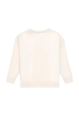 Kız Çocuk Krem Kazak - 50316278009