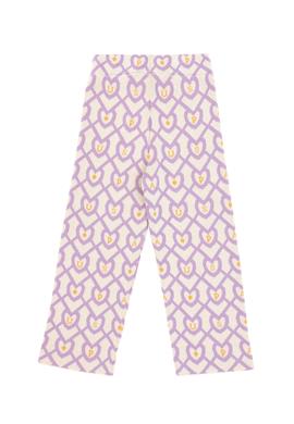 Kız Çocuk Krem Triko Pantolon - 50316834013