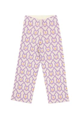 Kız Çocuk Krem Triko Pantolon - 50316834013