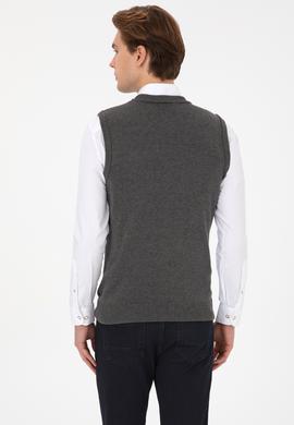 Erkek Antrasit Melanj Süveter - 50316843027