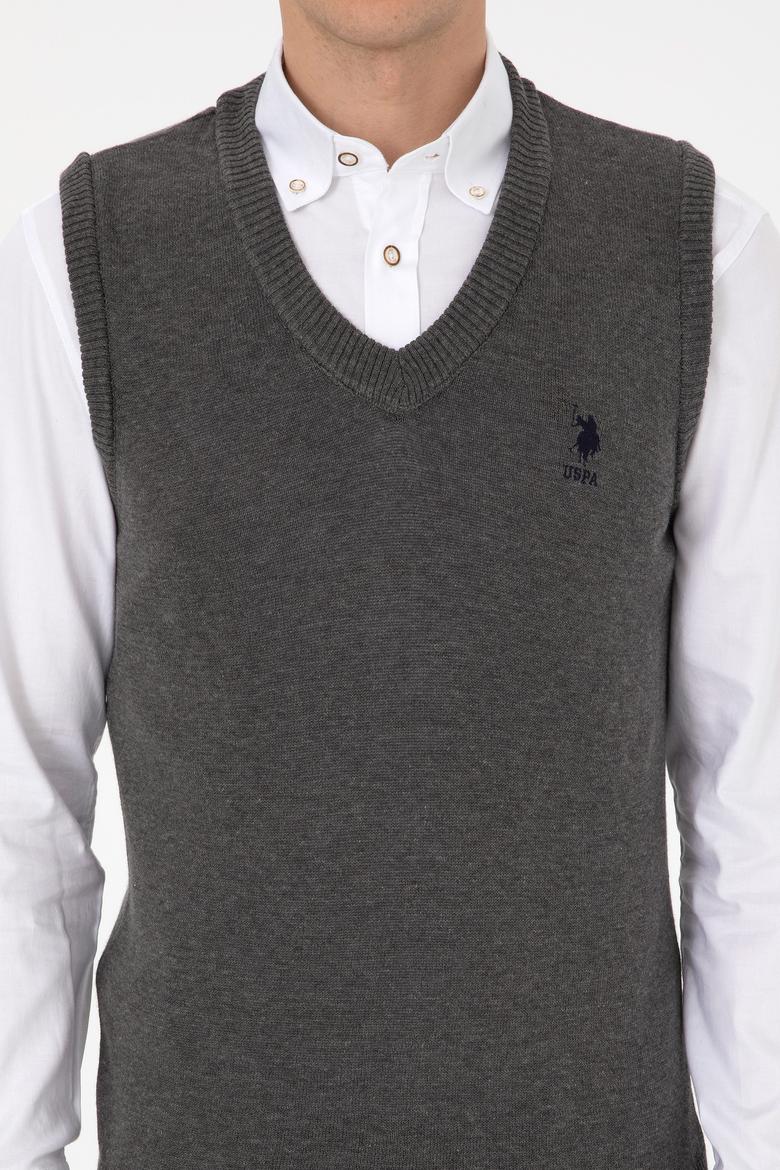 Erkek Antrasit Melanj Süveter - 50316843027