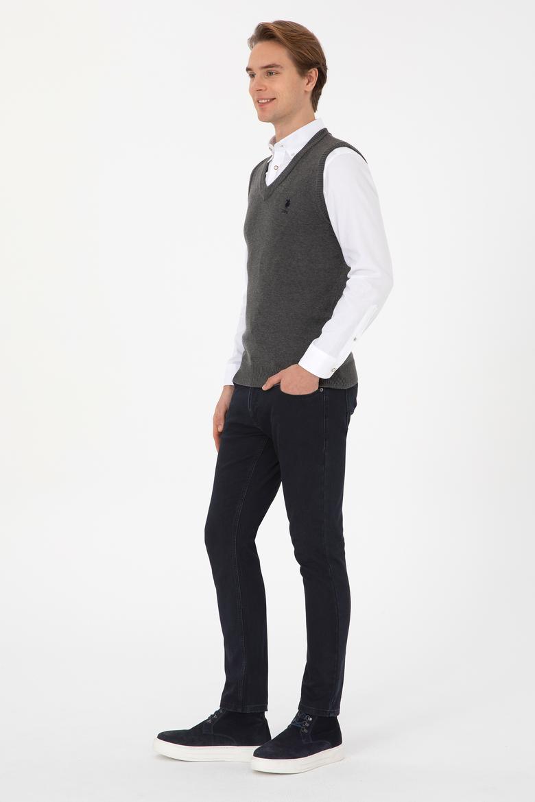 Erkek Antrasit Melanj Süveter - 50316843027