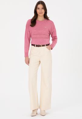 Kadın Pembe Kazak - 50309672006