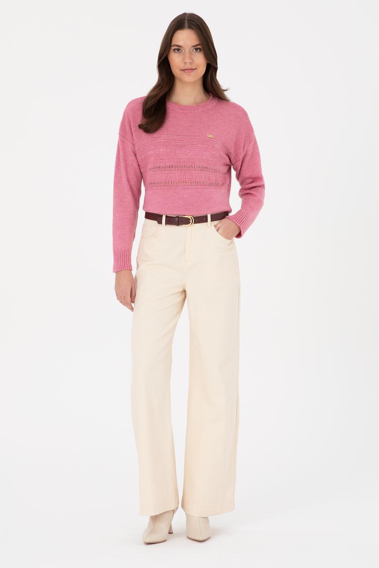 Kadın Pembe Kazak - 50309672006