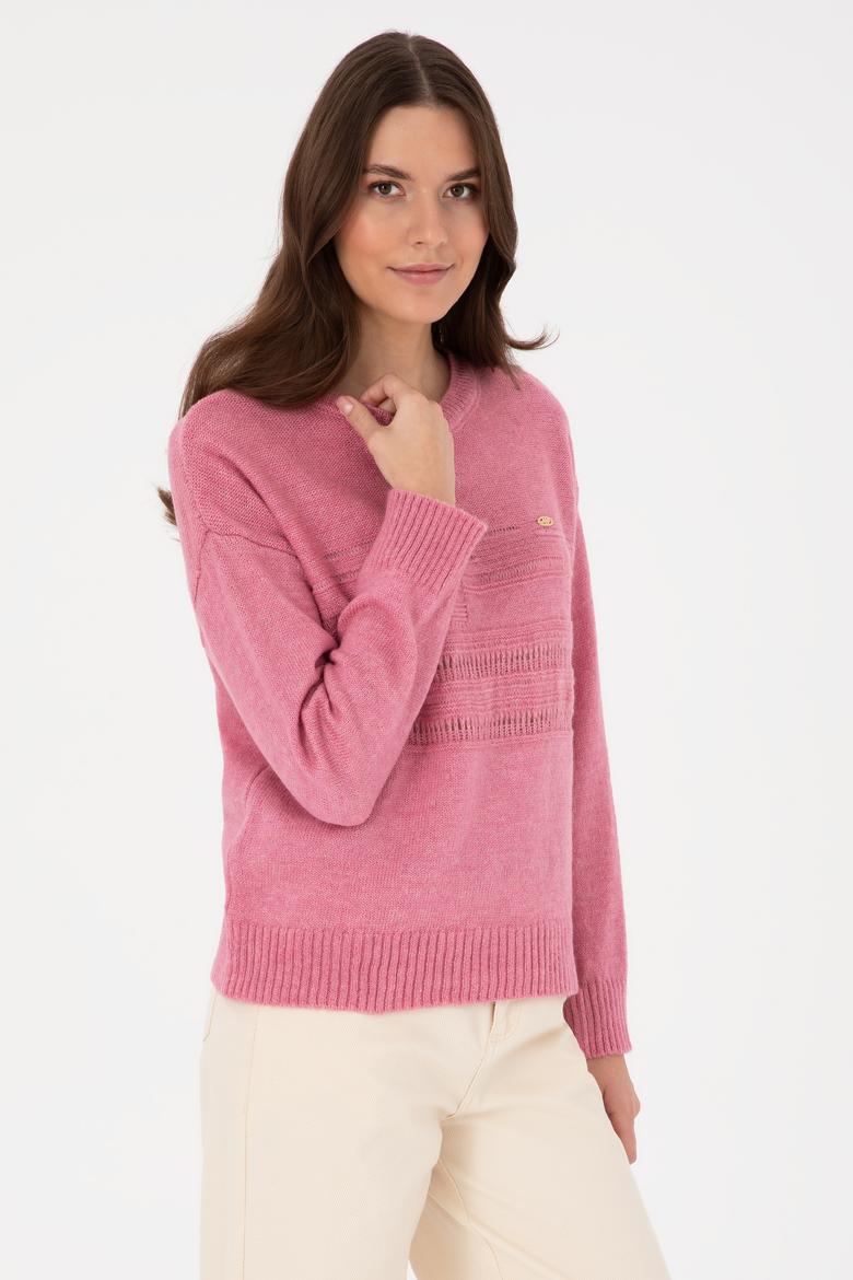 Kadın Pembe Kazak - 50309672006