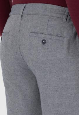 Erkek Slim Fit Saks Kanvas Pantolon - 50309900122