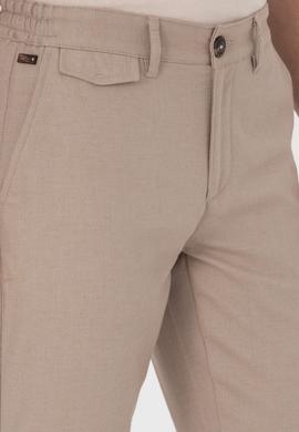 Erkek Slim Fit Camel Kanvas Pantolon - 50309900031