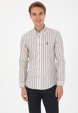 Erkek Lacivert Uzun Kollu Gömlek - 50308449019