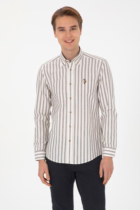 Erkek Lacivert Uzun Kollu Gömlek