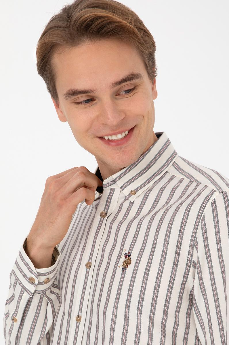 Erkek Lacivert Uzun Kollu Gömlek