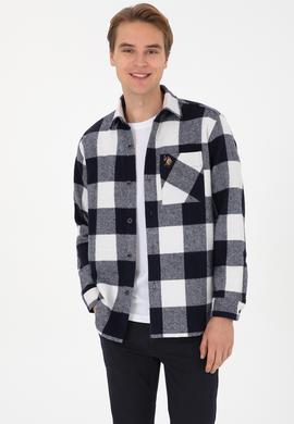 Erkek Lacivert Uzun Kollu Gömlek - 50308487021