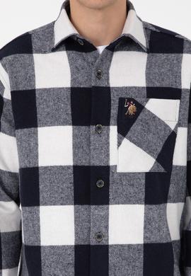 Erkek Lacivert Uzun Kollu Gömlek - 50308487021