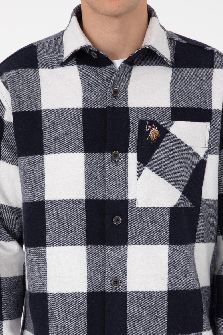 Erkek Lacivert Uzun Kollu Gömlek - 50308487021