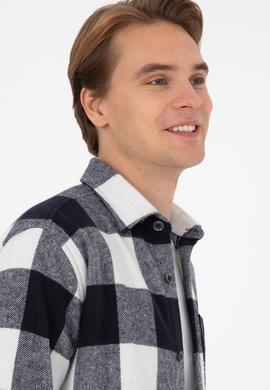 Erkek Lacivert Uzun Kollu Gömlek - 50308487021