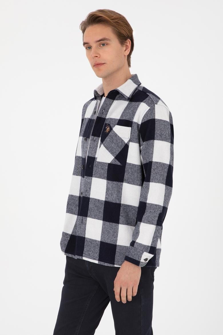 Erkek Lacivert Uzun Kollu Gömlek - 50308487021