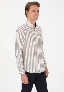 Erkek Lacivert Uzun Kollu Gömlek - 50308449019