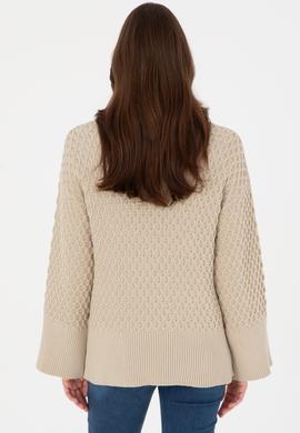 Kadın Açık Haki Kazak - 50314698004