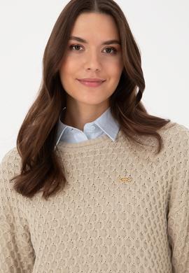 Kadın Açık Haki Kazak - 50314698004