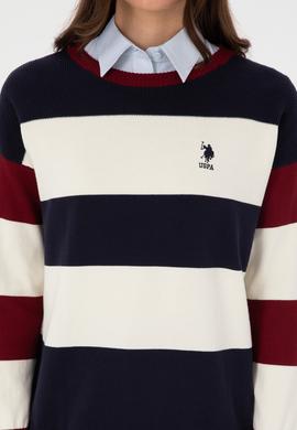 Kadın Lacivert Kazak - 50308905016