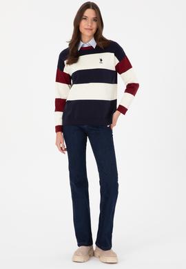 Kadın Lacivert Kazak - 50308905016