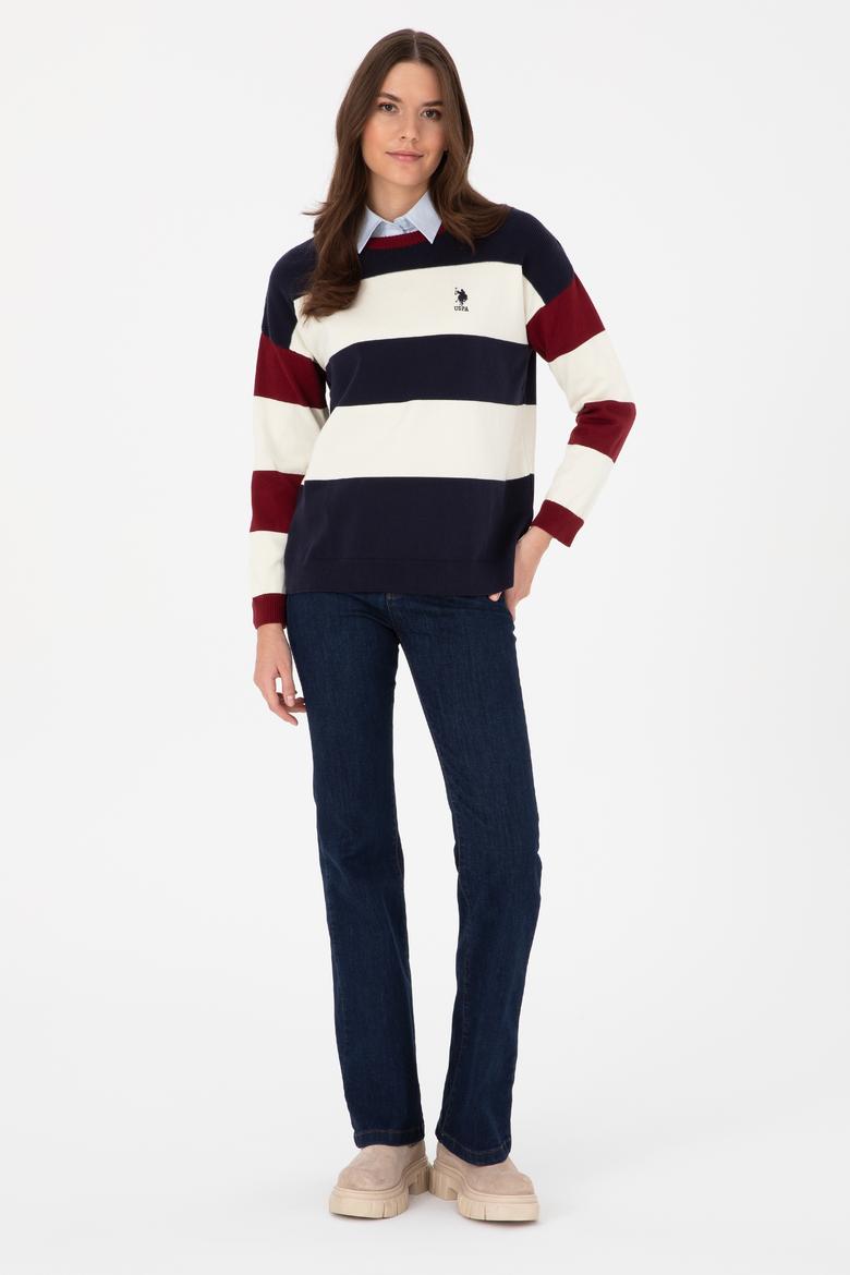 Kadın Lacivert Kazak - 50308905016