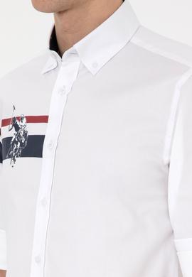 Erkek Beyaz Uzun Kollu Gömlek - 50308514008