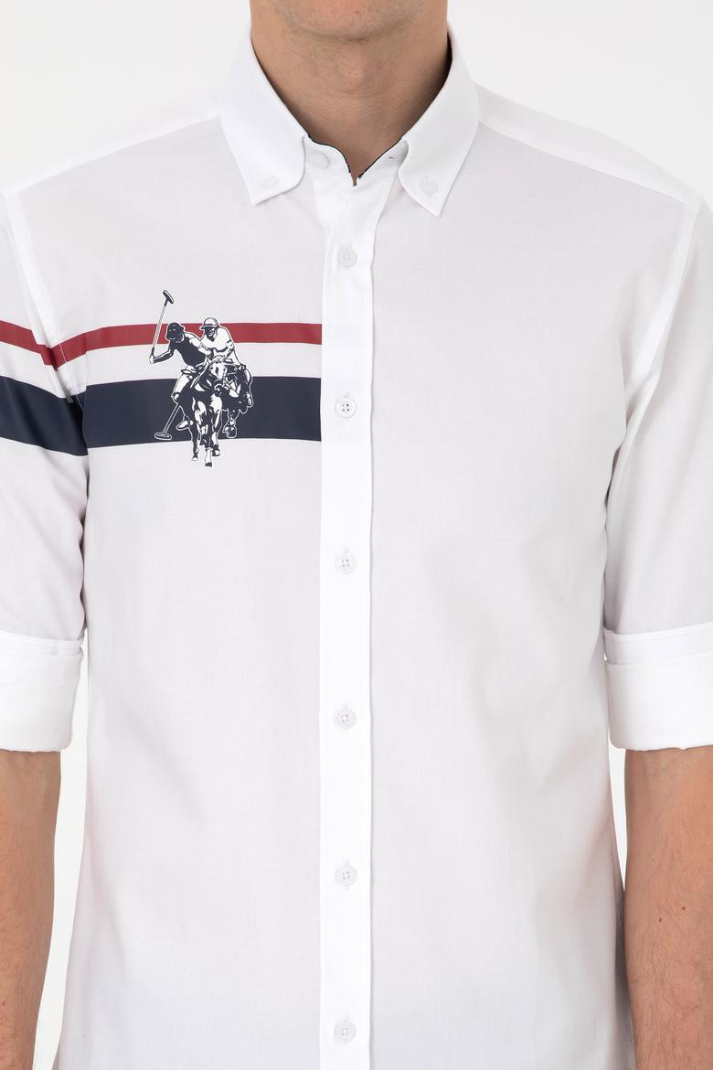 Erkek Beyaz Uzun Kollu Gömlek - 50308514008