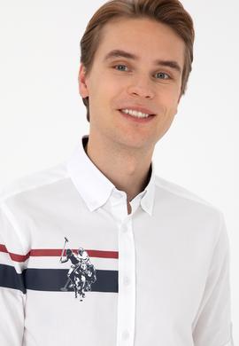 Erkek Beyaz Uzun Kollu Gömlek - 50308514008