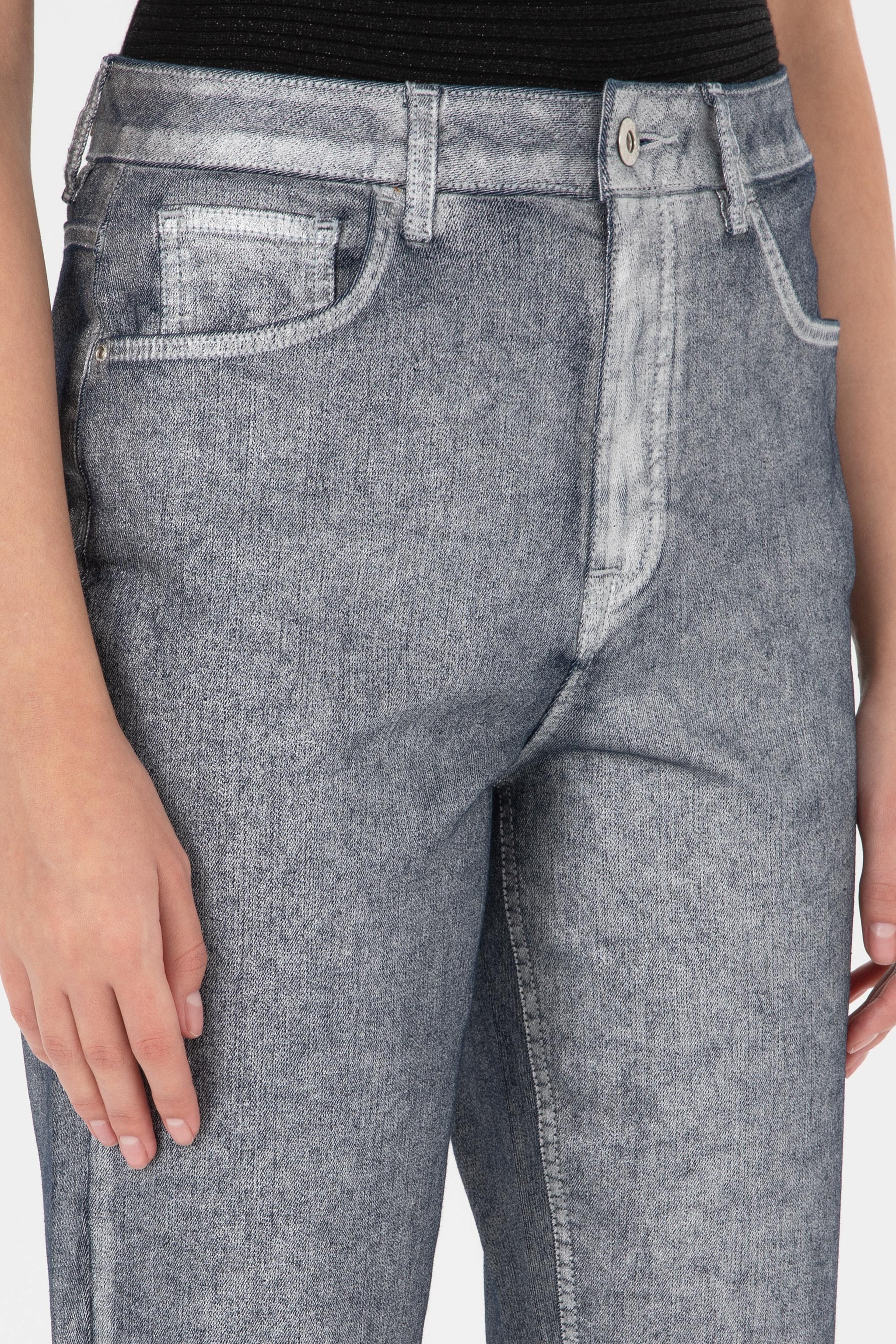 Kadın Açık Mavi Jean Pantolon - Image 5
