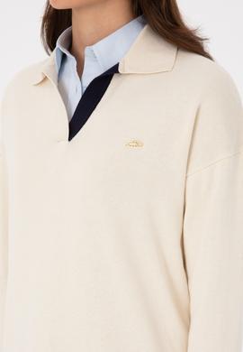 Kadın Krem Kazak - 50314905014