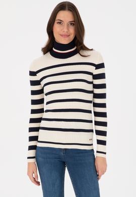 Kadın Lacivert Kazak - 50317984004