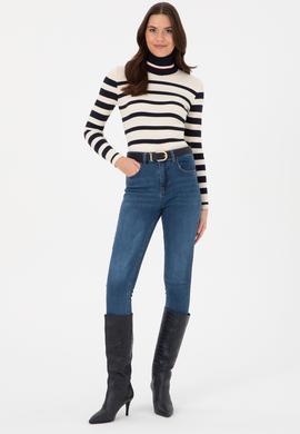 Kadın Lacivert Kazak - 50317984004