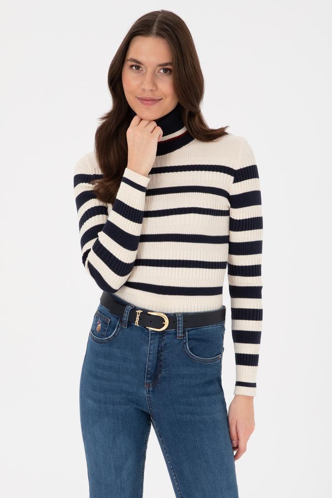 Kadın Lacivert Kazak