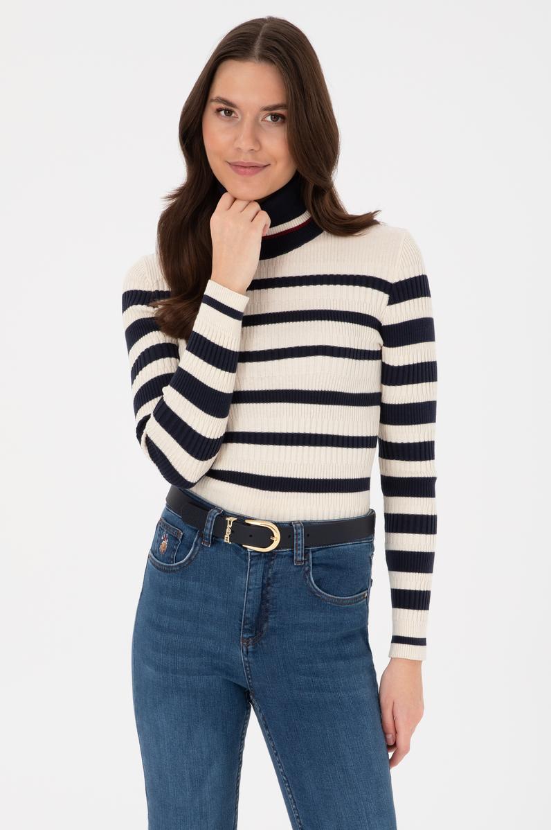 Kadın Lacivert Kazak