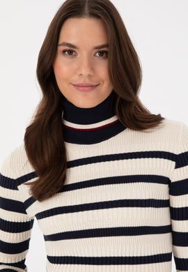 Kadın Lacivert Kazak - 50317984004