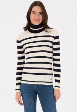 Kadın Lacivert Kazak - 50317984004