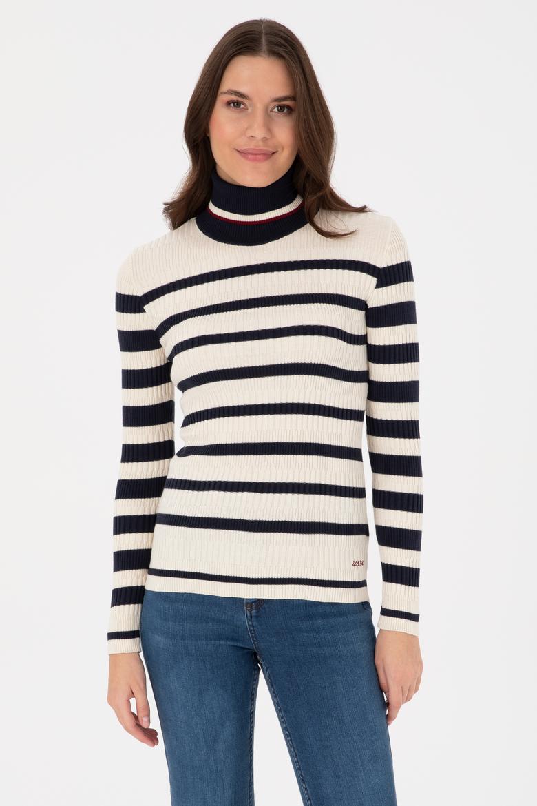 Kadın Lacivert Kazak - 50317984004