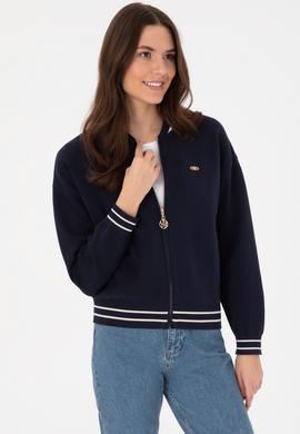 Kadın Lacivert Triko Hırka - 50314650007