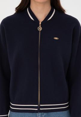 Kadın Lacivert Triko Hırka - 50314650007