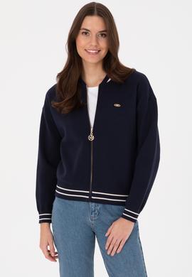 Kadın Lacivert Triko Hırka - 50314650007