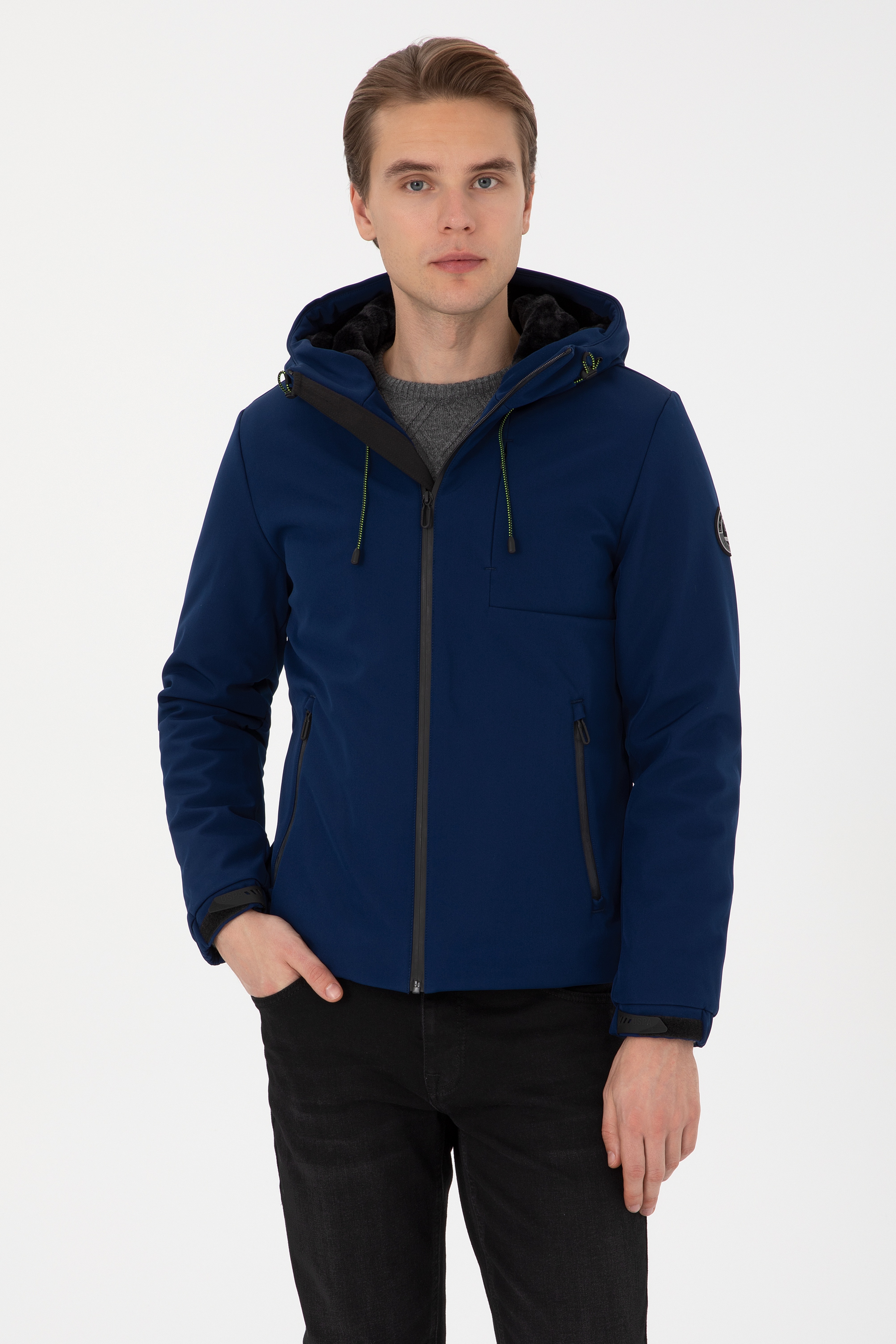 Erkek İndigo Mont - Image 1
