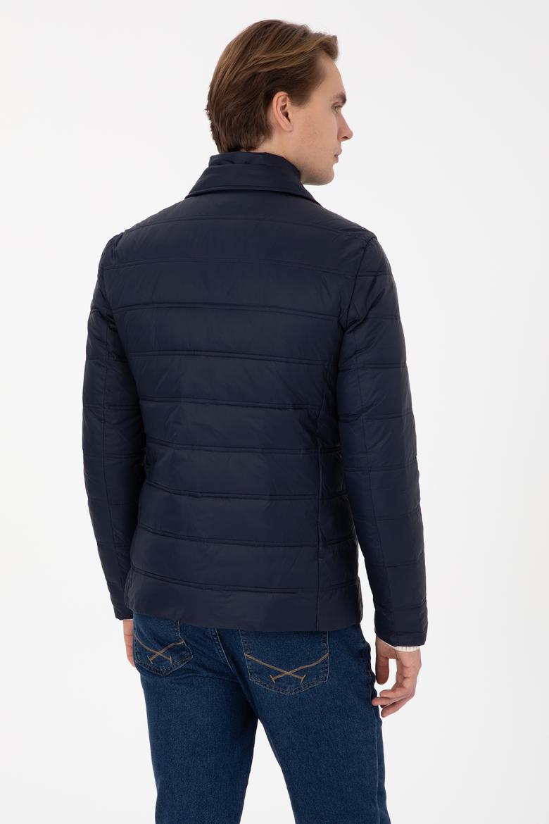 Erkek Lacivert Mont - 50312596013