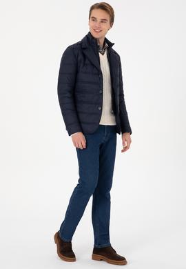 Erkek Lacivert Mont - 50312596013