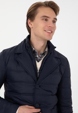 Erkek Lacivert Mont - 50312596013