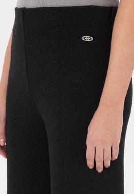 Kadın Siyah Triko Pantolon - 50309716008