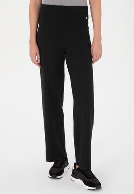 Kadın Siyah Triko Pantolon - 50309716008