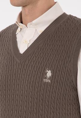 Erkek Vizon Süveter - 50318160016