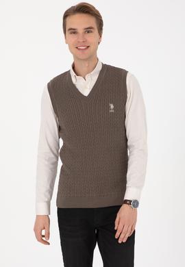 Erkek Vizon Süveter - 50318160016